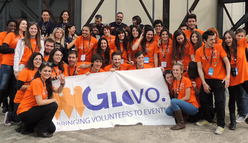 Volunteers at the Hive learning network in Athens. Cheese!