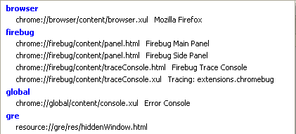 contextmenu-short-05a1 Context Menu example for Chromebug 0.5a1 (top part)