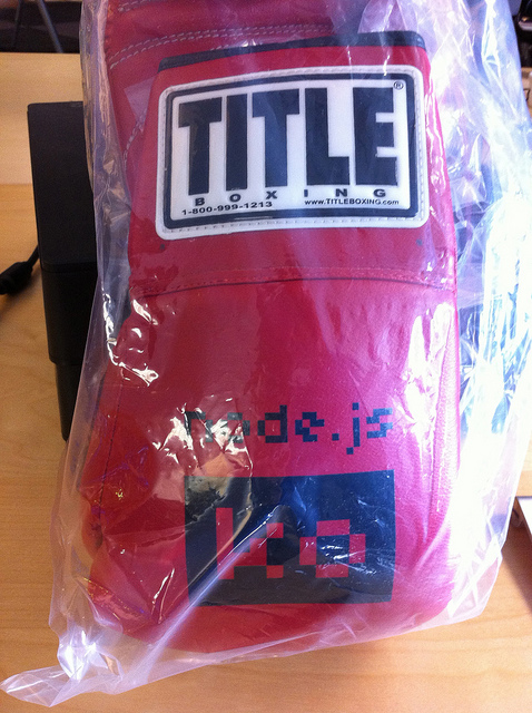 Node.js boxing gloves