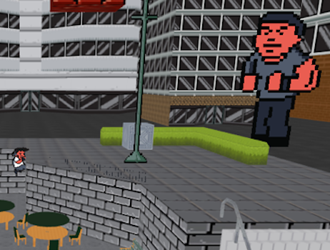 Screenshot from the Gladius demo