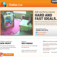 The Firefox Live website returned as a marketing campaign to educate Firefox users about Mozilla’s mission to put the greater good of the Web first. The site showed live video...