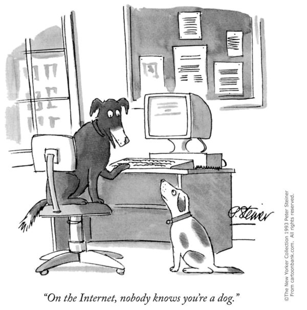 On the internet, no one knows you&rsquo;re a dog