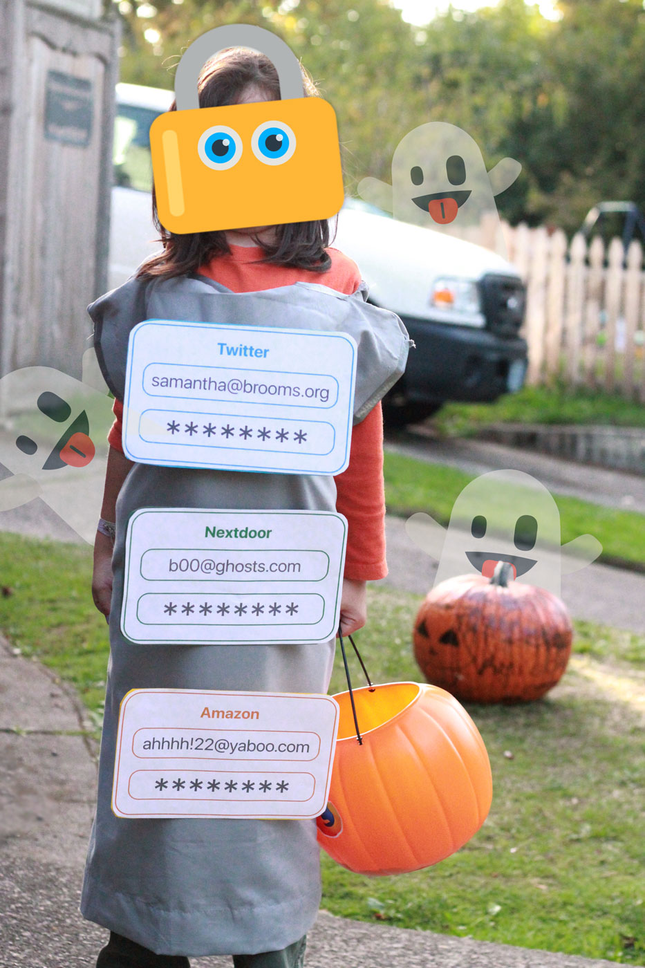 password manager costume
