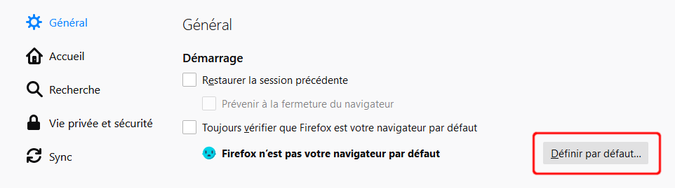Firefox-Default-Browser