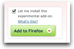 Experimental opt-in