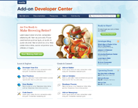 Developer Hub Homepage Mock-up