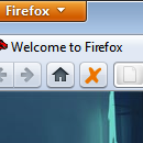 Icon in toolbar, small icons, Windows