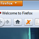 Icon in toolbar, Windows