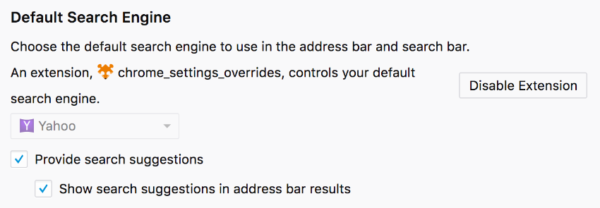 Extension Overrides