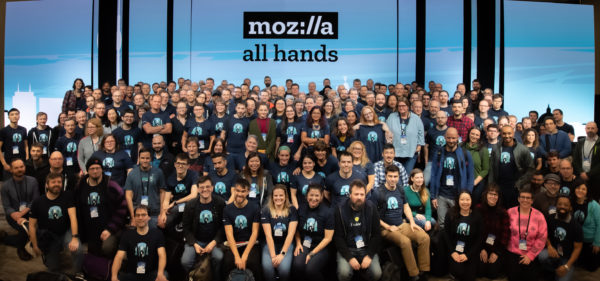 Photo of Mozilla remote staff in Berlin from January