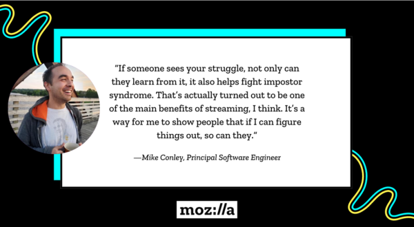 Software Engineer Mike Conley on sharing “The Joy of Coding”