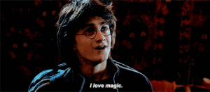 Harry Potter loves magic