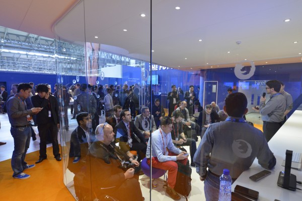 The Future of Firefox OS, demonstrated in the Fox Den at MWC 2014