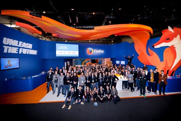 A Firefox OS farewell from the Fira Gran Via, Barcelona at MWC 2014