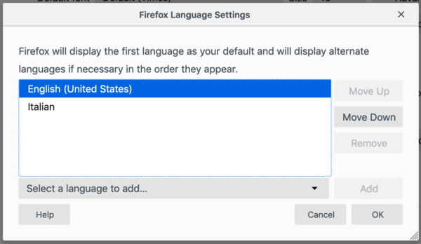 Changing the Language of Firefox Directly From the Browser | Mozilla L10N