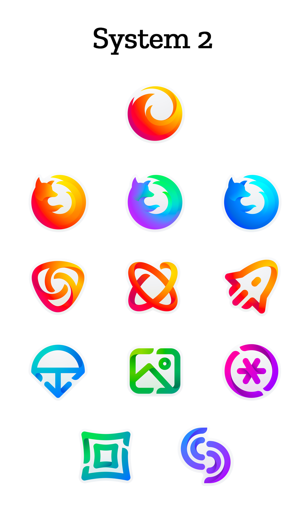 Logo Firefox 2018