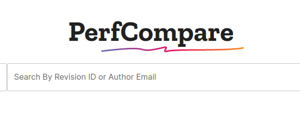 PerfCompare performance comparison tool