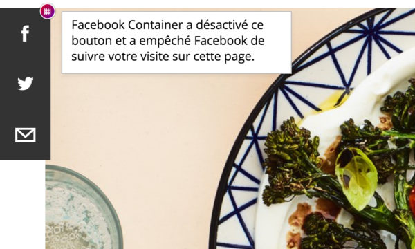 Facebook container