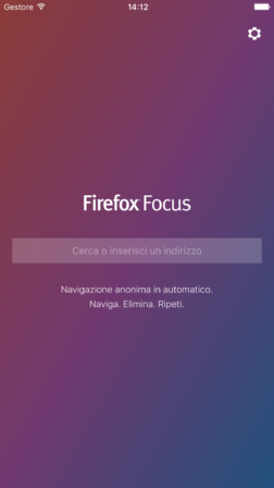 iPhone7Plus-Firefox Focus IT home screen