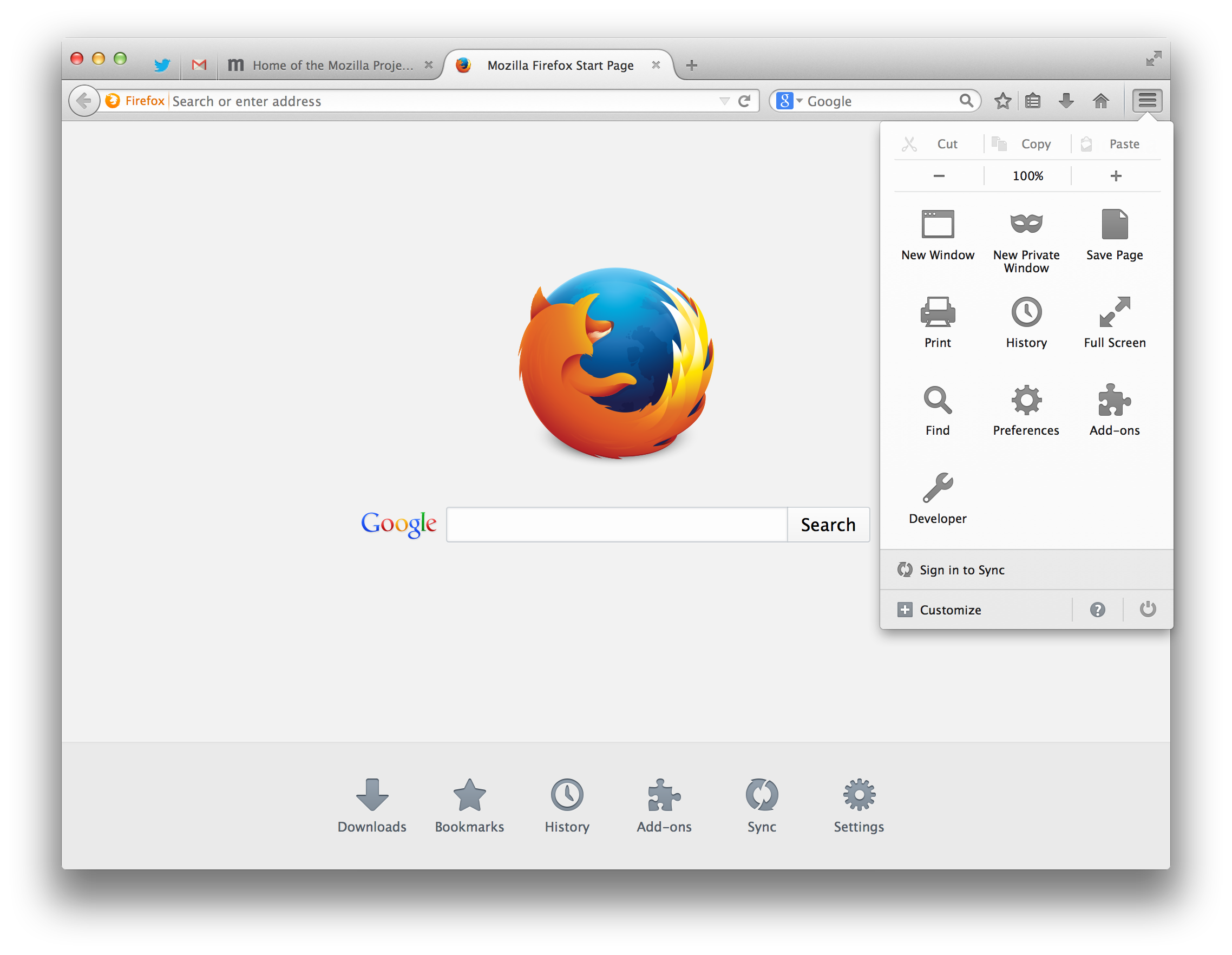 firefox for mac