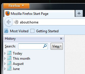 Firefox History
