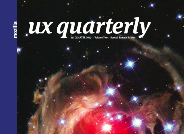 UX Quarterly masthead