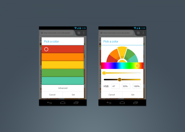 Android - Colour Picker