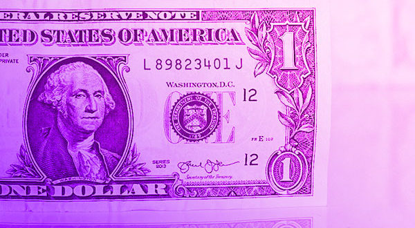Photo of a dollar bill