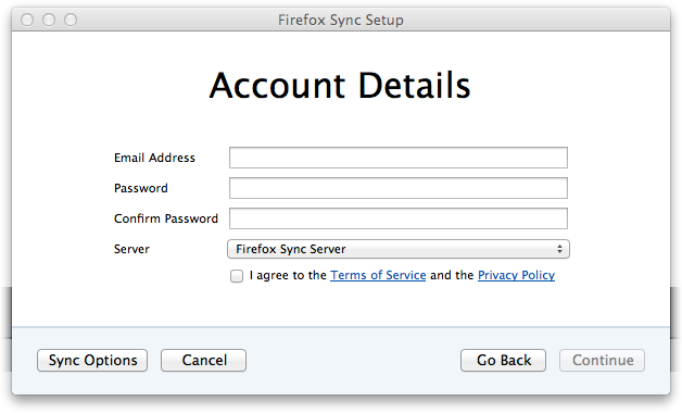 FF 4.0 Sync Create-Account dialog