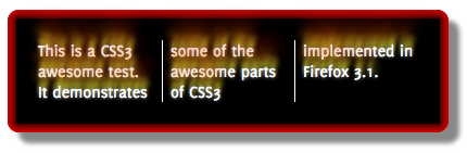 CSS3 example