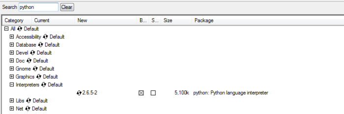 Adding Python Support