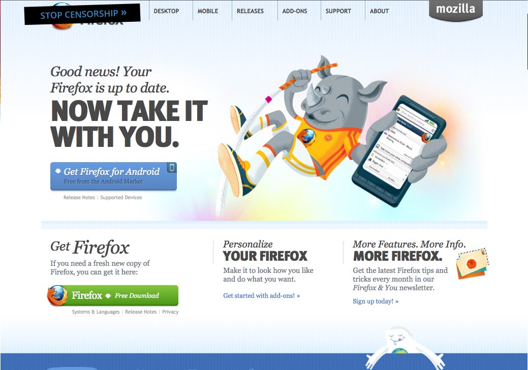 Mozilla Fights for the Future