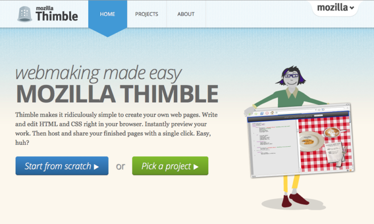 download thimble webmaker