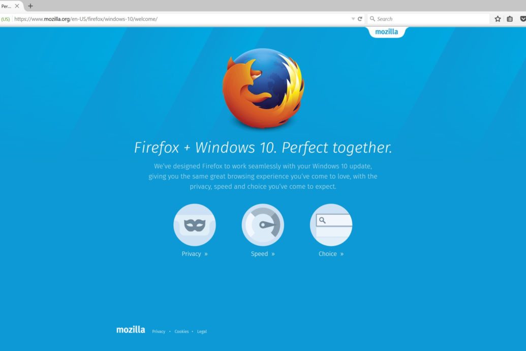 what is current version of firefox for windows 10