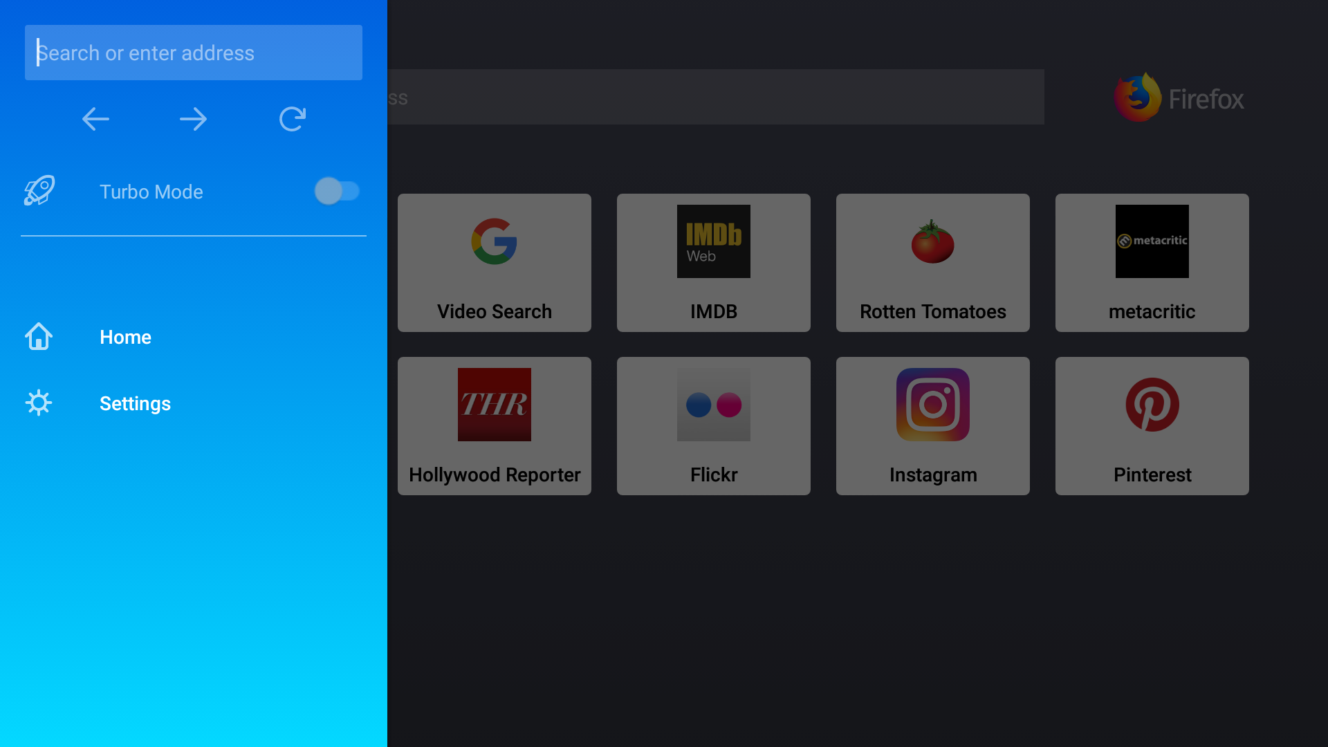 Receive tabs on Firefox for Fire TV