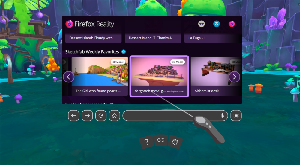 Explore the immersive web with Firefox Reality. Now available for