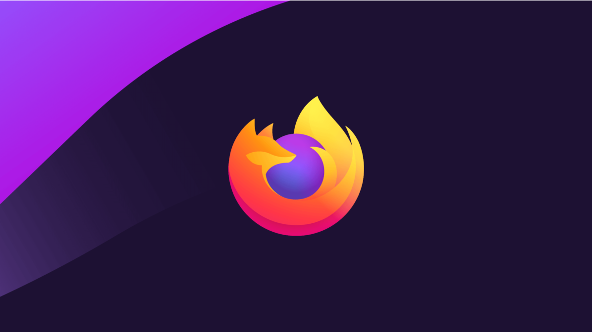 An illustration shows the Firefox logo, a fox curled up in a circle.