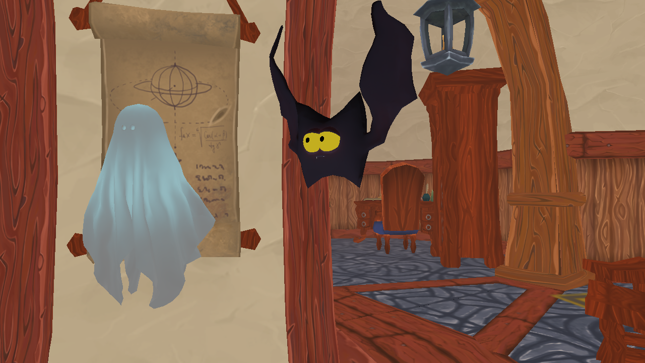 Virtual Halloween selfies in Mozilla Hubs