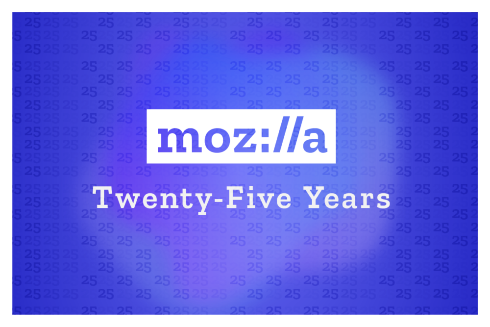 Mozilla celebrates 25 years