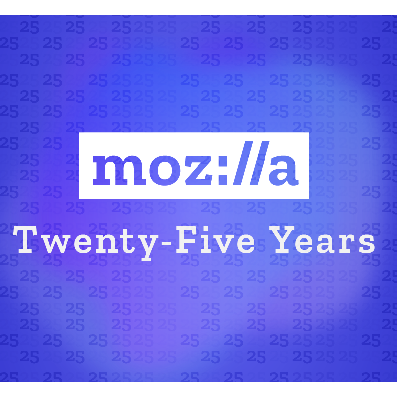 Mozilla celebrates 25 years