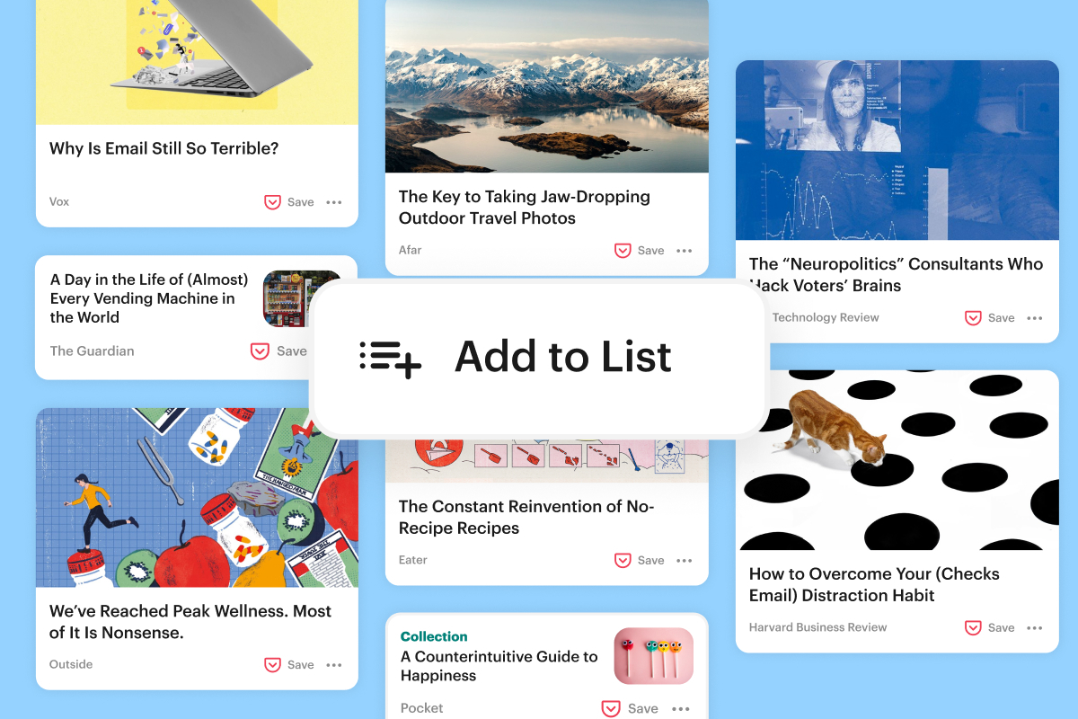 Pocket's new features make it even easier to discover and organize content