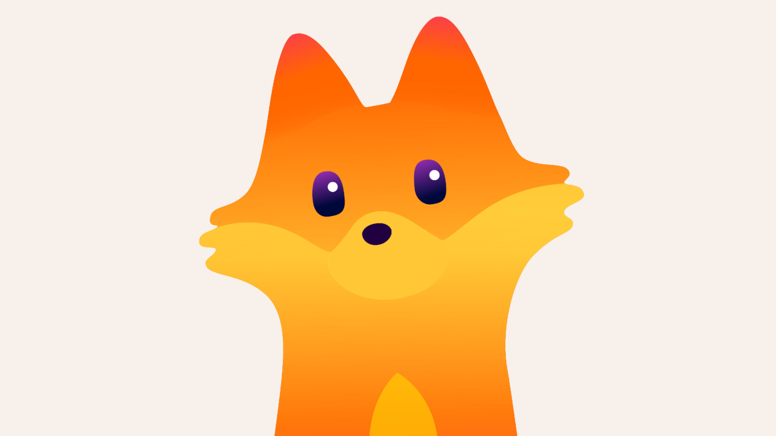 Firefox brand identity Kit face design no mouth eyes only Marco Palmieri