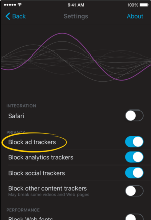 Firefox Focus Settings