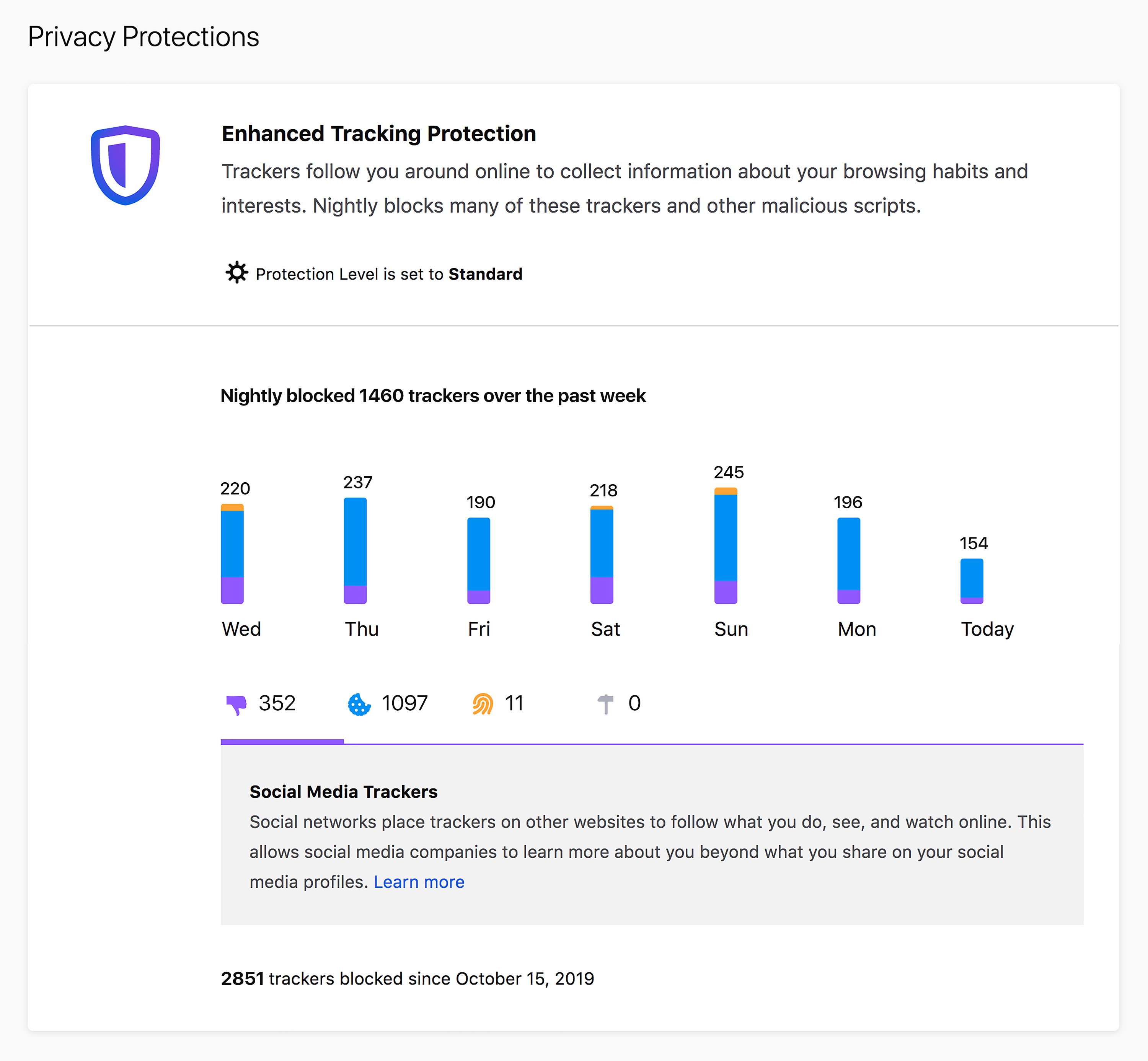 Firefox 63 released with 'always-on' tracking protection